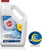 Hoover Oxy Carpet Cleaner Solution, 116 oz., Ocean Breeze Scent, Deep Cleaning Carpet Shampoo Solution, Removes Tough Colored Stains from Carpet and Upholstery, Pair Carpet Cleaner Machine