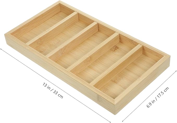 Luxshiny Sunglass Storage Organizer Tray with 5 Compartments Eyewear Holder Display for Desktop Glasses Storage and Eyeglasses Box