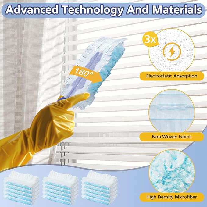 Duster Refills for Swiffer Dusters, 35 Count Disposable Duster Refill Heavy Duty Dusters Refills Replacement Head