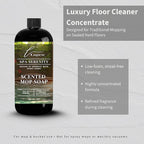 Lapew Spa Serenity Scented Mop Soap - Luxury Floor Cleaner Concentrate for Mopping Tile, Laminate, Vinyl & Hardwood | Streak-Free, Low-Foam | 36 oz