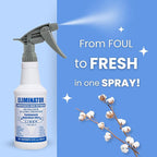 Eliminator Air Freshener and Odor Neutralizer: Industrial-Strength Odor Elimination with Advanced Molecular Technology for 24-Hour Freshness - Transform Your Space Instantly (Linen)