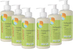 Sonett Organic Dishwashing Liquid Organic 100% Biodegradable Lemon, 10 Fl.Oz (Pack of 6)