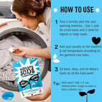 Molly's Suds Laundry Detergent Pods | Clean Detergent for Sensitive Skin | Ultra Concentrated and Stain Fighting | Peppermint - 120 Count (Value Pack)