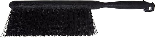 SPARTA Flo-Pac Counter, Bench Brush Bench Brush, Counter Brush with Polypropylene Block for Cleaning, 8 Inches, Black, (Pack of 12)