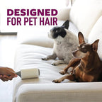 Scotch-Brite Pet Hair Pickup Extra Sticky Lint Roller, Designed for Removing Fur + Fluff on Couches, Clothes, Dog and Cat Beds, & More, 6 Pack, 600 Easy-Tear Adhesive Sheets Total