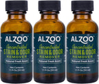 Concentrated Stain & Odor Remover Refill Bottle, 100% Plant-Based Active Ingredients, 1.1 Fl. Oz, Pack of 3