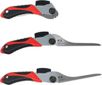 KAKURI Jab Saw - Folding 5-1/8" Japanese Pull Saw for Drywall, Wood, Plaster, Wallboard, Plywood - Razor Sharp Japanese Steel Blade - Made in Japan