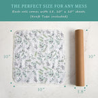 May Bright Reusable Paper Towels 2-Ply Washable Roll - Cloth Paper Towel Replacement - 15 Sheets of Paperless Paper Towels and Reusable Napkins With Greater Absorbency - Zero Waste