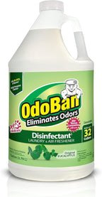OdoBan Disinfectant Concentrate and Odor Eliminator, Made in the USA, Original Eucalyptus Scent, 1 Gallon