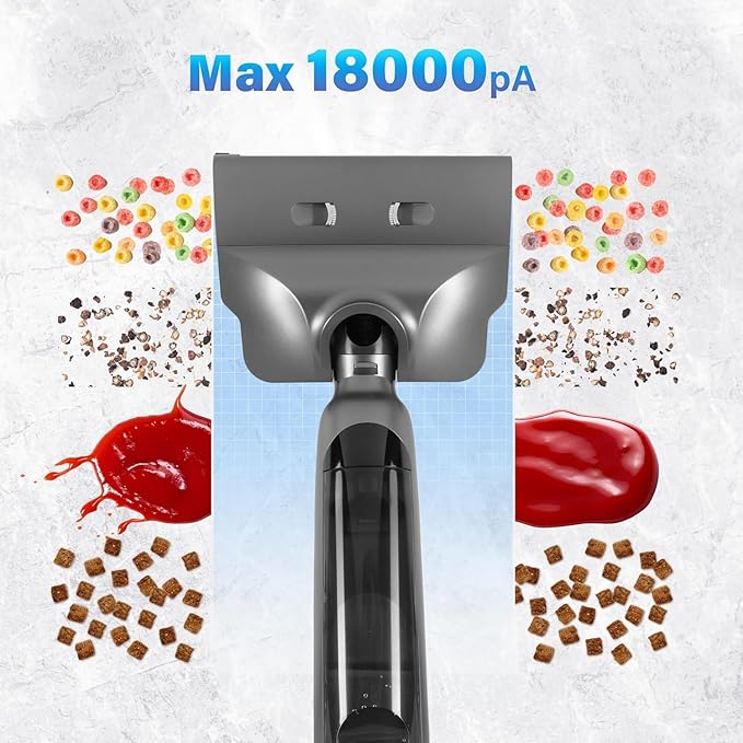 Xcity Cordless Wet Dry Vacuum Cleaner & Mop Combo - Self-Cleaning, Aromatherapy, 50Mins Runtime - Stick Vacuum for Pet Hair, Hardwood Floor, Carpet