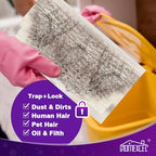 HOMEXCEL Multi-Layer Dry Floor Mop Pads Compatible with Swiffer WetJet-All Purpose Multi Surface Floor Cleaner Spray Mop Pads Refills for Hardwood Floor,16 Count
