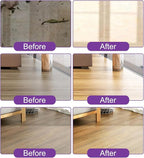 Floor Cleaning Tablets Sheets, Method Hardwood Floor Cleaner and Polish Pack of 300, Concentrate Mild Scent For RV Wall Tiles, Hardwood, Laminate Floor, Purple