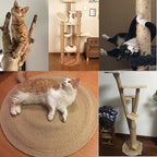 Natural Jute Twine String - 6mm x 164FT Long | Extra Strong & Eco-Friendly for Crafts, Gardening, Packaging, Cat Scratching Posts, and DIY Projects