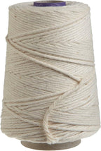 Regency Wraps Butchers Cooking Twine, Heavy Duty, 500 ft,16 Ply, 2.4mm, Food-Safe Cotton Kitchen String for Turkey Trussing, Meat Prep, Crafting, Natural, Pack of 2
