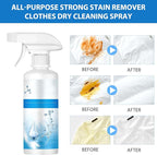 Sowhatahow Stain Remover, Non-ionic Laundry Stain Removal Emulsifier, All-in-One Powerful Stain Remover Clothes Dry-Clean Spray, Active Enzyme Laundry Stain Remover for Clothes