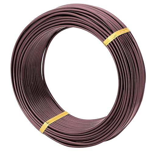 Bronze-2.0mm/12gauge-Anodized Aluminum Bonsai Training Wire 250g Large Roll,Many Size to Choose,KSVZS Bendable Metal Wire for Crafts,Sculpting,Armature and Daily Use,Necessities for Family