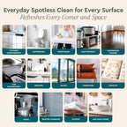Puracy Multi-Surface Cleaner Clean Can- Plant-Powered All Purpose Cleaner - Surface Cleaner Solution As Seen on TikTok (Green Tea + Lime, 14.4 fl oz, 3 Pack)