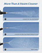 High Pressure Steam Cleaner, 1700W Steamer for Cleaning Grout Tile, Heavy Duty Portable Steamer Cleaner for Car Auto, High Heat Cleaning Steamer for Home Shower All Surfaces 110V