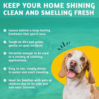 Multi Purpose Cleaner Pet Odor eliminator 64oz - Concentrate MAKES 32 GALLON - MADE IN USA- pH Neutral - Strong Floor Cleaner Odor eliminator - Stain Remover Cleaner & Deodorant (64 Fl Oz, Sky Breeze)