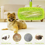 Reusable Dry Sweeping Cloths Microfiber Wet Mop Pads Compatible with Swiffer Sweeper Mop Replacement Sweeping Mopping pad Refills for Hardwood Surface Floor Cleaning (4PCS)