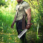 Machete Billhook Sickle Knife for Yard Work Machete for Cutting Trees Machetes Sickle Heavy Duty Machete for clearing Brush Garden Tools AxeConstruction Blade Outdoor……