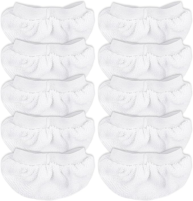 KEEPOW Universal Microfiber Cloths for Handheld Steam Cleaner Attachments Compatible with Wagner Spraytech, Bissell Steam Shot, Comforday, PurSteam, Washable Rags, 10 Pack