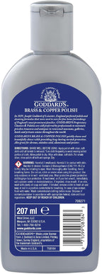 Goddard’s Copper & Brass Polish, Copper Cleaner & Brass Cleaner for Long-Lasting Shine, Metal Polish for Pewter, Chrome & More, Metal Polishing Compound (7oz)