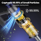 V25 Cordless Vacuum Cleaner, 680W 60Kpa Powerful Stick Vacuum with Dust Sensor, Digital Display, 4000mAh Rechargeable Battery up to 60Mins, Versatile for Pet Hair, Floor, Carpet