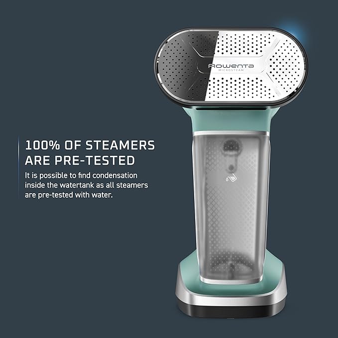 Rowenta Handheld Steamer for Clothes, Pure Force 2in1 Steamer & Iron, 1875W, Vertical/Horizonal Steaming & Ironing, Lightweight, Auto-off, XL power, 1875 Watts, DR8822