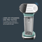 Rowenta Handheld Steamer for Clothes, Pure Force 2in1 Steamer & Iron, 1875W, Vertical/Horizonal Steaming & Ironing, Lightweight, Auto-off, XL power, 1875 Watts, DR8822