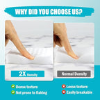 80-Pack Melamine Sponges, Multi-Functional Household Cleaning Pads for Kitchen, Dishes, Bathroom & Walls, 2X Density Extra Thick & Non-Scratch Bulk Sponge Foam Pads for Tough Stains and Grease