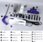 Intercleaner Corded Vacuum Cleaner, 15KPa Powerful Suction with 400W Motor, 12 in 1 Lightweight Bagless Stick Vac with Handheld, Ultra Quiet, for Hardwood Floor Carpet Car Pet Hair Car Pet Hair