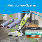 for Bissell CrossWave Vacuum Cleaner Replacement Parts 4 Pack 1868 Bissell CrossWave Multi-Surface Brush Rolls Tangle-Free+ 4 Pack 1866 Replacement Vacuum Filters Compare Part 1608683 1608684