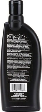 HOPE'S Perfect Sink 8.5 oz Sink Cleaner and Polish, Restorative, Water-Repellant Formula, Stain Remover, Good for Stainless Steel, Cast Iron, Porcelain, Corian, Composite, 12 Pack