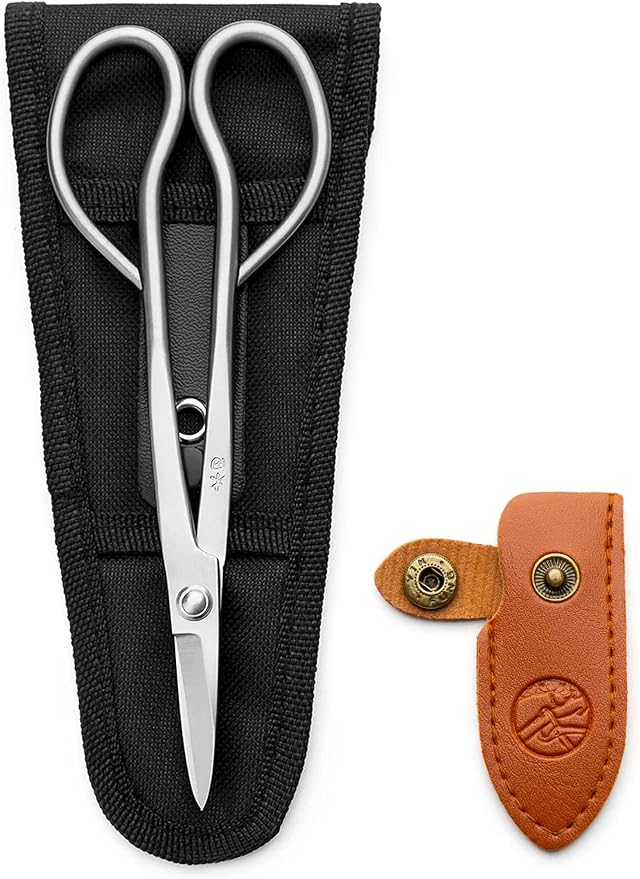 Bonsai Scissors Professional Grade Bonsai Shears Alloy Steel Bonsai Tools Equip With Tool Bag (MT-LBS-180)