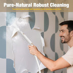 Newbealer Heavy-Duty Steam Cleaner for Home, Stainless Steel Boiler, 12-Piece Accessory Kit, Max 5 Bar Pressure, Multi-Purpose Steamer for Floors, Cars, Furniture, Upholstery, and More