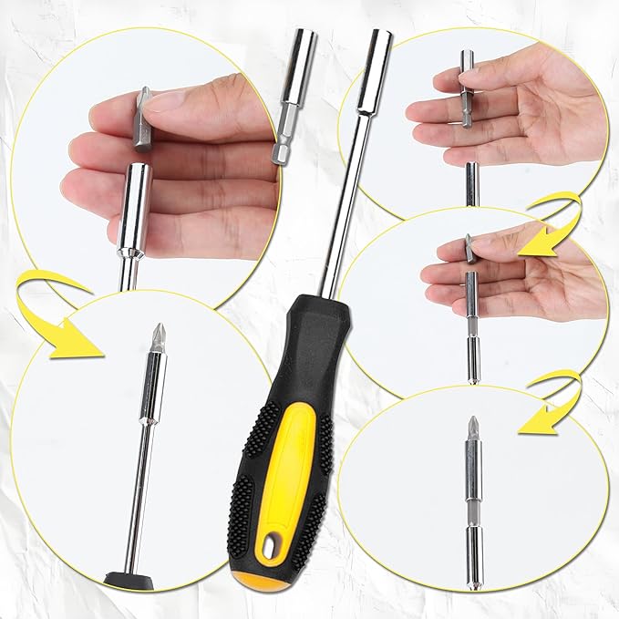 CARTMAN 39-Piece Home Tool Set Kit, Essential Household Hand Tools with Plastic Storage Case