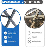 APEXCHASER Clothes Drying Rack, 3-Tier Laundry Drying Rack for Clothes, Expandable Metal Clothing Dryer, Collapsible Towel Rack, Air Drying Rack, Graphite