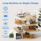 Cordless Vacuum Cleaner, Stick Vacuum Cordless Rechargeable,45Mins Powerful Suction Vacuum Cleaners for Home,Anti-Tangle,One-Click Dust Disposal,Lightweight for Hardwood Floor Carpet Pet Hair