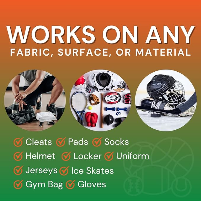 The Stink Solution Unscented, Sport, & Hockey Odor Eliminator Spray | Sports & Hockey Gear Deodorizer for Gloves, Cleats, Equipment, Shoes 3 4 oz Bottles in Unscented, Driftwood, & Coconut Lime Scents