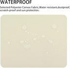 Canvas Repair Patch 9×11 Inch 3Pcs Waterproof Self-Adhesive Fabric Repair Patch for Tents,Boat Cover,Pop Up Canopy,Patio,Bags,Car Seats,Sofas,Furniture Cover(Beige1.0)