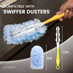 MultiSurface 360 Heavy Duty Duster Refills for Swiffer Duster, Unscented Disposable Dusters for Cleaning,20 Count Duster Refills with 1 Handle