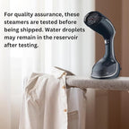 Jerdon Handheld Clothing Steamer - 1600 Watt Portable Garment Steamer - Self-Cleaning & Auto Shut-Off - PS0022-2