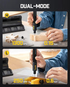 Fanttik K2 Nano Power Drill, Hand Drills, 20 Bits, 800mAh Rechargeable, Tool Kit for DIY Projects, Shells, Plastic, Jewelry, PCB, Aluminum Plate