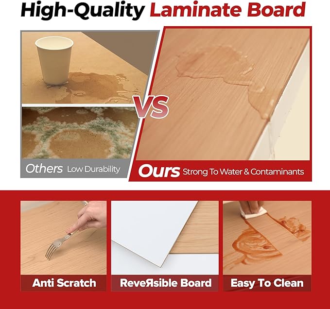 HOMEDANT White 5 Tier Laminated Boltless Heavy Duty Garage Storage Adjustable Wide Size Metal Shelving Unit Utility Rack Shelves Organization Shelf Shed Warehouse 47.7" W x 18.2" D x 71.3" H 3Pack