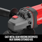 CRAFTSMAN V20* Angle Grinder, Small, 4-1/2-Inch, Tool Only (CMCG400B)