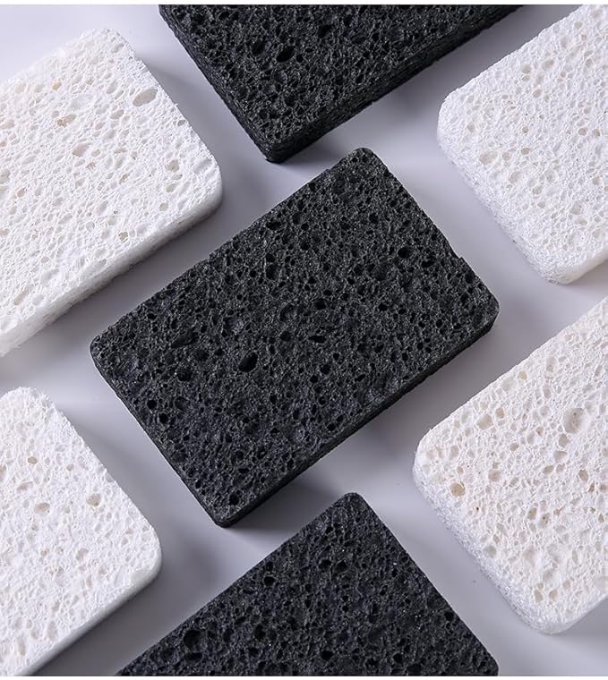 36 - Pack Non-Scratch Scrub Sponges - Sponges for Dishes and Washing Dishes, Cleaning Sponges for Kitchen Home and More（White）