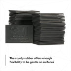 3M Wetordry Rubber Squeegee 05517, 2-3/4 in x 4-1/4 in, Comfort Fit, Flexible, For Wet Sanding
