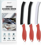 SXhyf Crevice Cleaning Brush - Grout Scrub Brush, House Cleaning Supplies, Gap Cleaning Tools, Home Essentials, Gifts for Women Men, Hard Bristle Crevice Cleaner Brush for Household Use, Bathroom