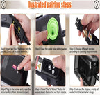 Handheld Steam Cleaner with Handle Button Control, 2500W High Pressure Steamer for Cleaning Car, 15 in 1 Multi-Purpose Portable Steam Cleaner for Home Car Upholstery Cleaning Tools